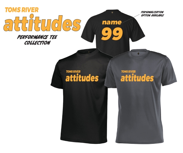 ATTITUDES PERFORMANCE TEE COLLECTION by PACER