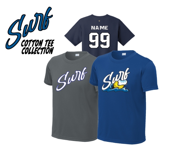 SURF OFFICIAL PLAYERS COTTON TEE COLLECTION by PACER