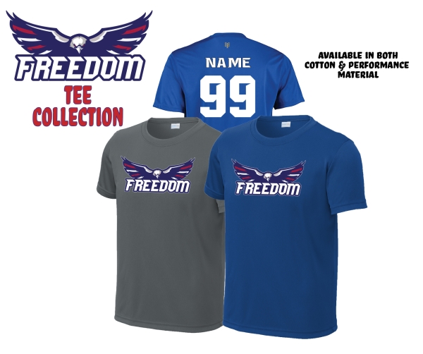FREEDOM OFFICIAL PLAYERS TEE COLLECTION by PACER
