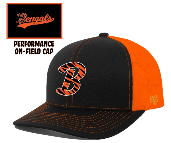 BENGALS ON-FIELD GAME CAP by PACER