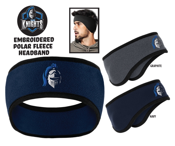 BLUE KNIGHTS OFFICIAL EMBROIDERED POLAR FLEECE HEADBAND by PACER