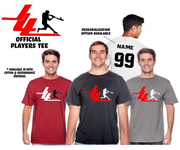 JLL OFFICIAL PLAYERS TEE COLLECTION  by PACER