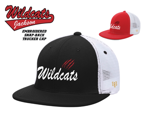 WILDCATS EMBROIDERED TRUCKER CAP COLLECTION by PACER