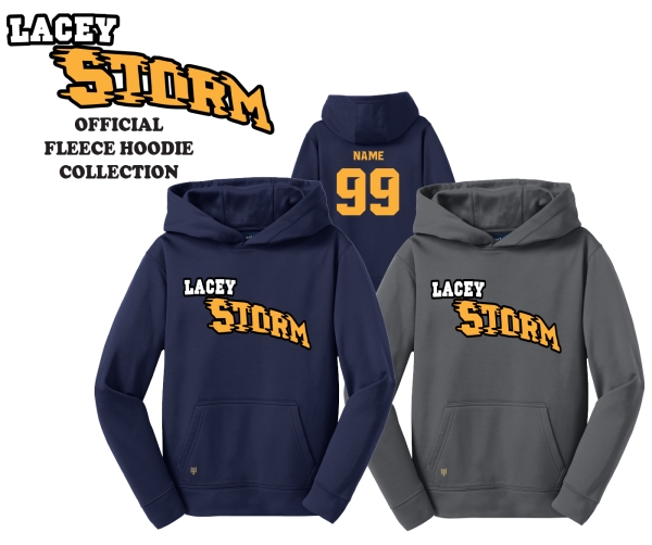 STORM OFFICIAL PLAYER FLEECE PULLOVER HOODIE by PACER