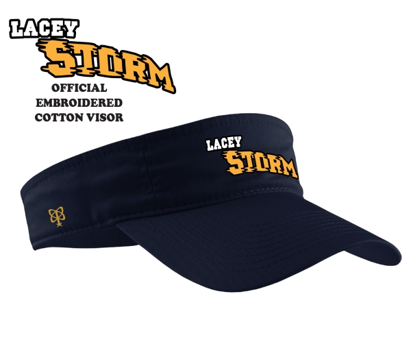 STORM OFFICIAL EMBROIDERED VISOR by PACER
