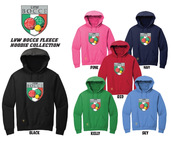 LVW BOCCE FLEECE HOODIE COLLECTION by PACER