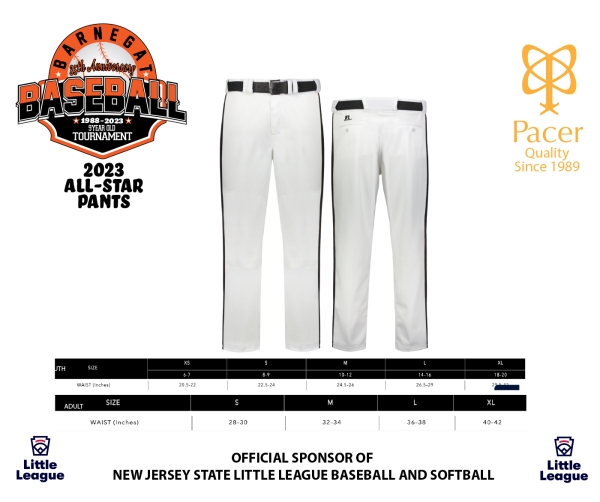 2023 BLL ALL-STAR PANTS by PACER