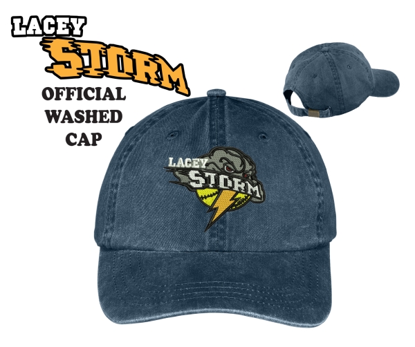 LACEY STORM WASHED EMBROIDERED CAP by PACER