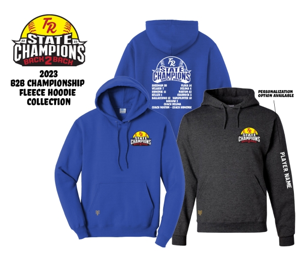 2023 TRLL B2B CHAMPIONSHIP FLEECE HOODIE COLLECTION by PACER