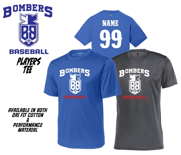 NHLL 2024 BACKYARD BOMBERS PLAYERS TEE COLLECTION by PACER