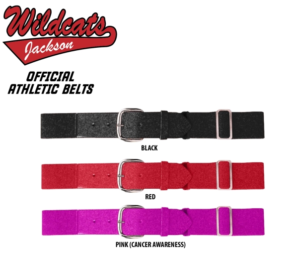 JACKSON WILDCATS ON-FIELD ATHLETIC BELTS by PACER