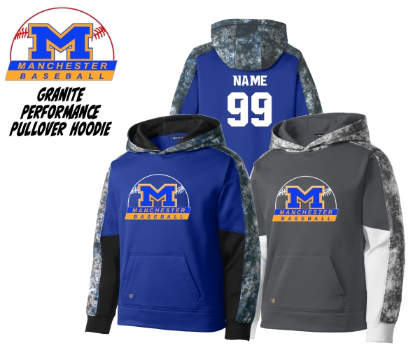 MLL GRANITE MASCOT PERFORMANCE FLEECE HOODIE COLLECTION by PACER