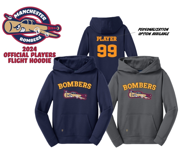 MANCHESTER BOMBERS PLAYER FLIGHT HOODIE COLLECTION by PACER