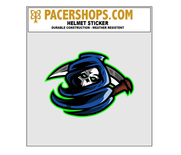 REAPERS OFFICIAL ON-FIELD HELMET STICKER by PACER