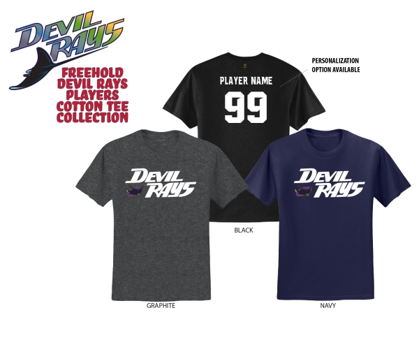 FREEHOLD DEVIL RAYS PLAYERS COTTON TEE COLLECTION by PACER
