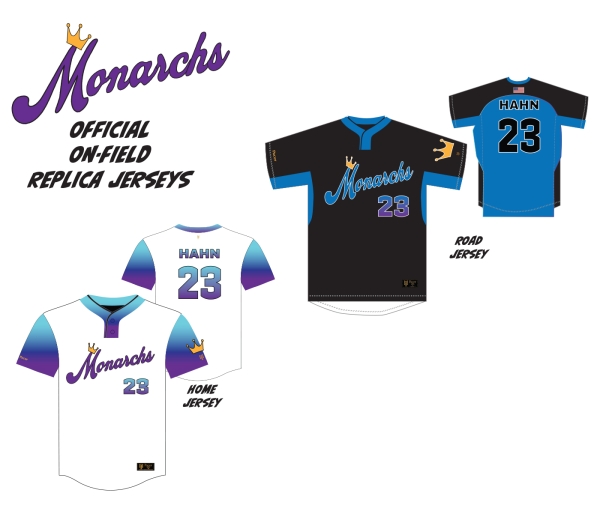 MONARCHS OFFICIAL 2024 REPLICA GAME JERSEYS by PACER