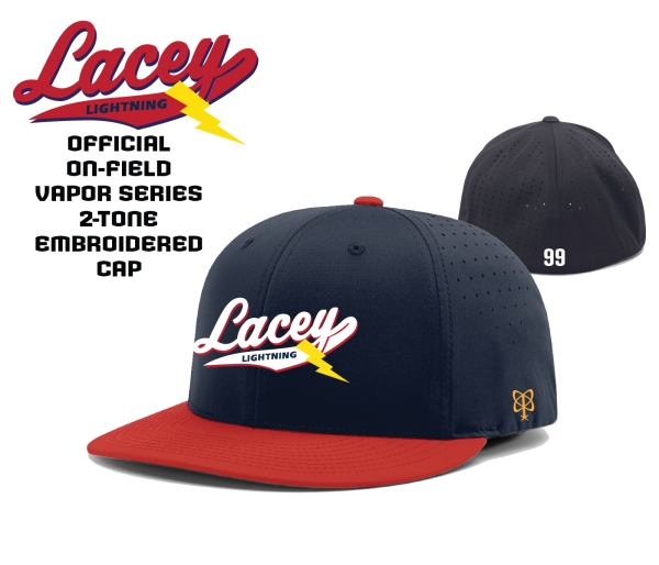 LIGHTNING OFFICIAL ON-FIELD VAPOR SERIES FITTED CAP by PACER