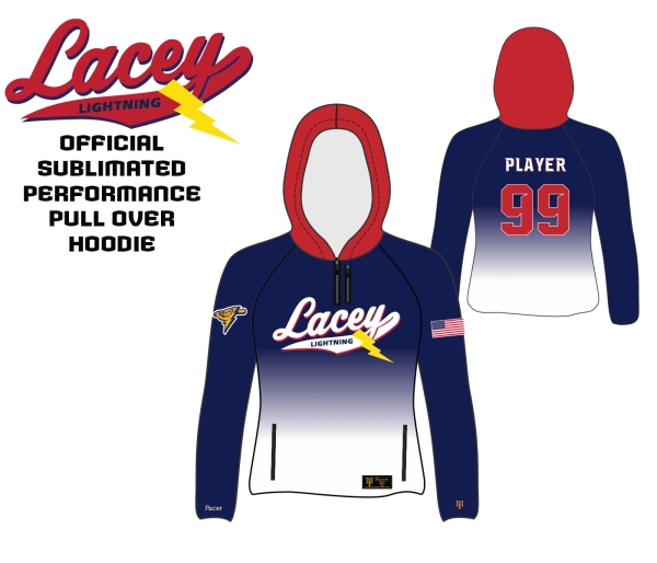 LIGHTNING OFFICIAL SUBLIMATED PERFORMANCE HOODIE by PACER