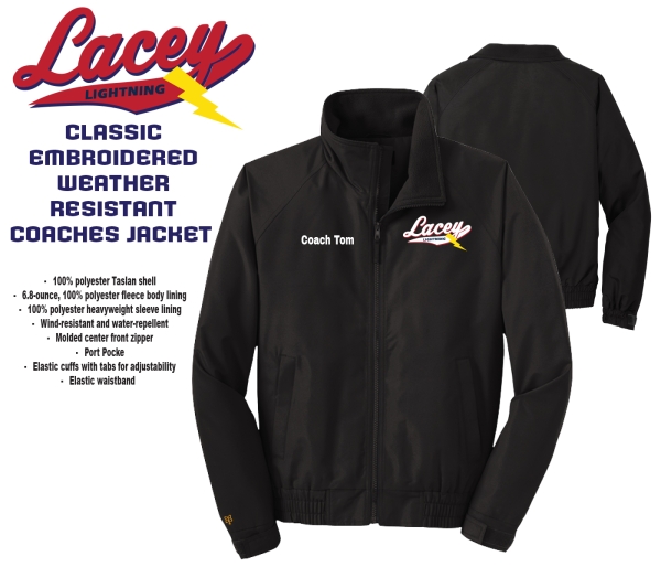 LIGHTNING EMBROIDERED INSULATED COCHES JACKET by PACER