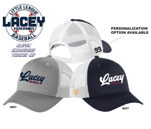 LLL OFFICIAL EMBROIDERED TRUCKER CAP COLLECTION by PACER