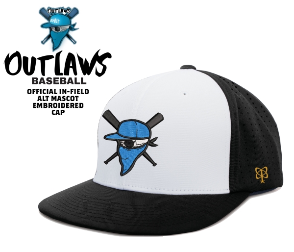 OUTLAWS OFFICIAL MASCOT ON-FIELD VAPOR SERIES FITTED CAP by PACER