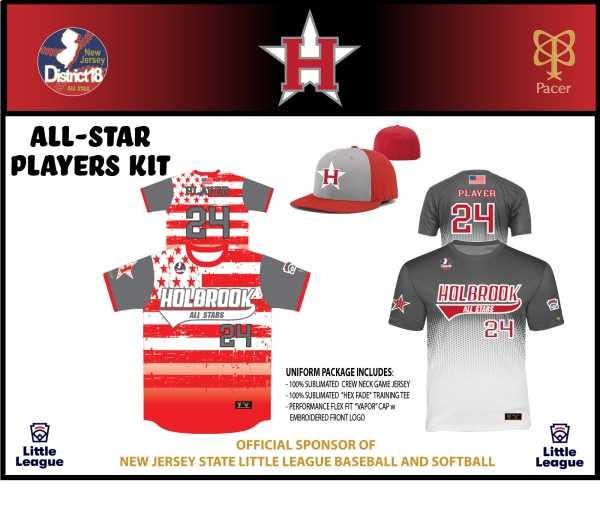 HBLL 2024 D18 7YR OLD ALL-STAR PLAYERS KIT by PACER