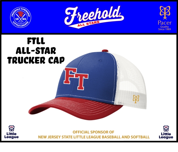 FTLL ALL-STAR EMBROIDERED TRUCKER CAP by PACER