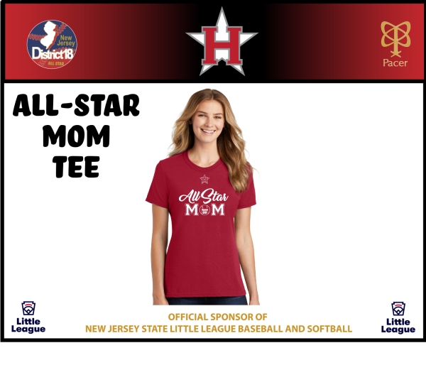 HBLL OFFICIAL ALL-STAR MOM COTTON TEE by PACER