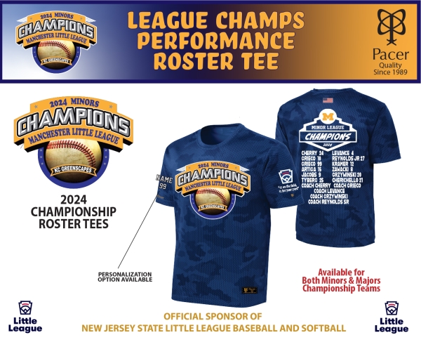 MLL 2024 CHAMPIONSHIP ROSTER TEE by PACER