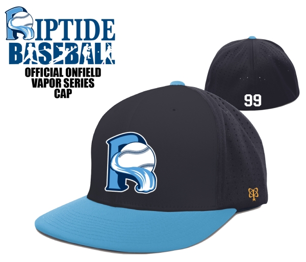 RIPTIDE OFFICIAL ON-FIELD FITTED VAPOR SERIES CAP by Pacer