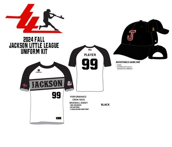 JLL 2024 T-BALL FALL UNIFORM KIT by PACER