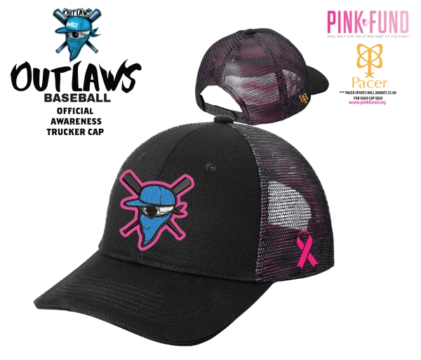 OUTLAWS AWARENESS PINK-FUND CAP by PACER