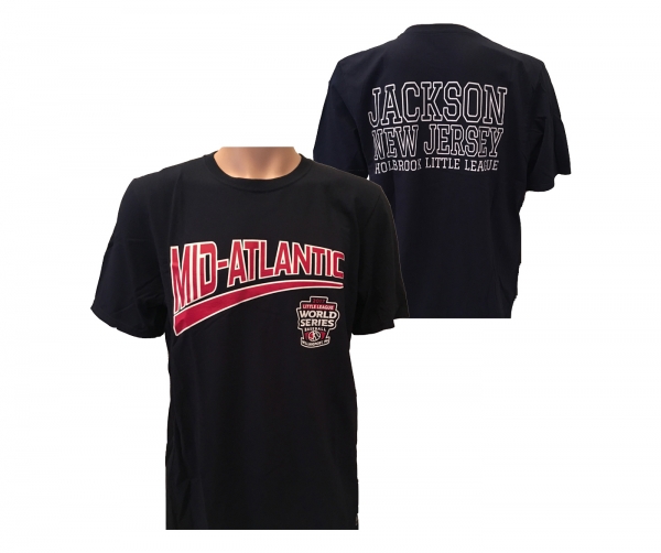 OFFICIAL LITTLE LEAGUE MID-ATLANTIC CHAMPIONS LOGO TEE'S by RUSSELL