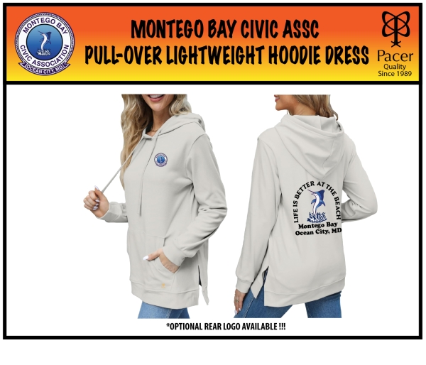 MONTEGO BAY LIGHTWEIGHT HOODED DRESS by PACER