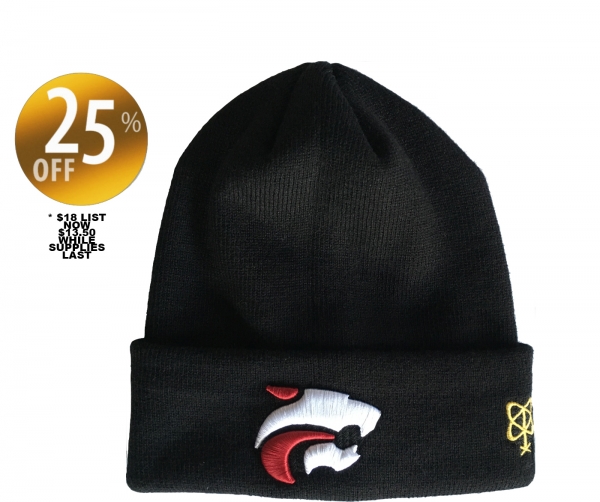JACKSON JAGUARS OFFICIAL 3D EMBROIDERED ON-FIELD CUFF KNIT by PACER
