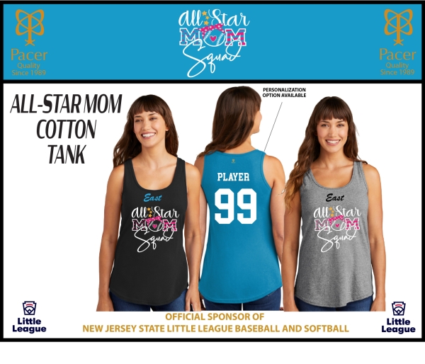 TRELL ALL-STAR MOM COTTON TANK TOP by PACER
