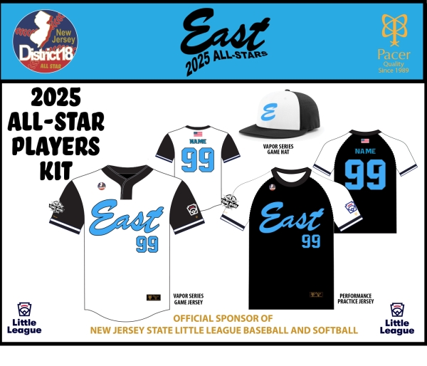 TRELL 2025 11u  ALL-STAR PLAYERS KIT by PACER
