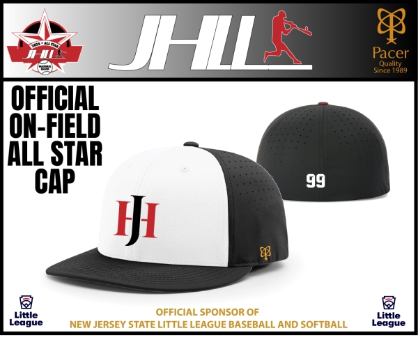 JHLL 2025 OFFICIAL ON-FIELD ALL-STAR FITTED CAP by Pacer