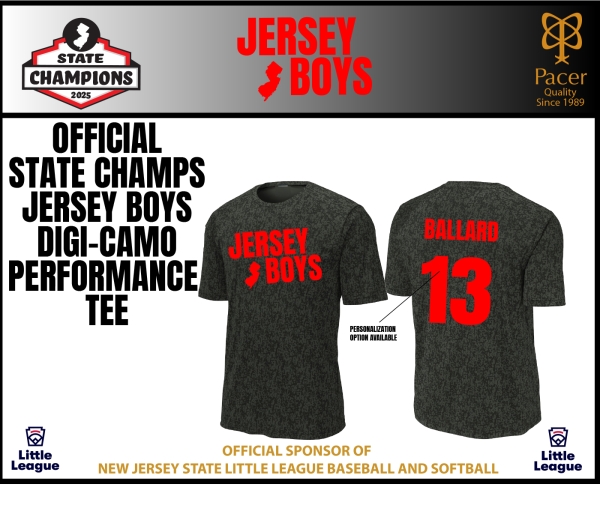 JHLL JERSEY-BOYS STATE CHAMPIONSHIP PERFORMANCE DIGI-CAMO TEE by PACER