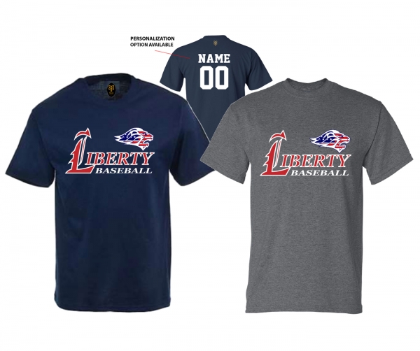 2019 LIBERTY BASEBALL STARS & STRIPES PERFORMANCE POLY-COTTON TEE by PACER
