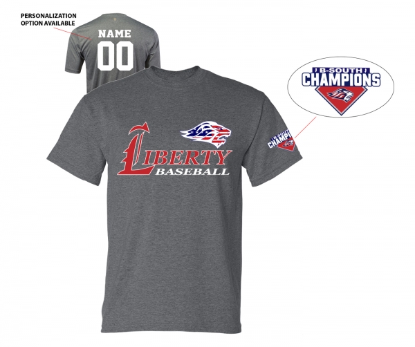 2019 JLHS BASEBALL STARS & STRIPES CONFERENCE CHAMPS PERFORMANCE TEE by PACER