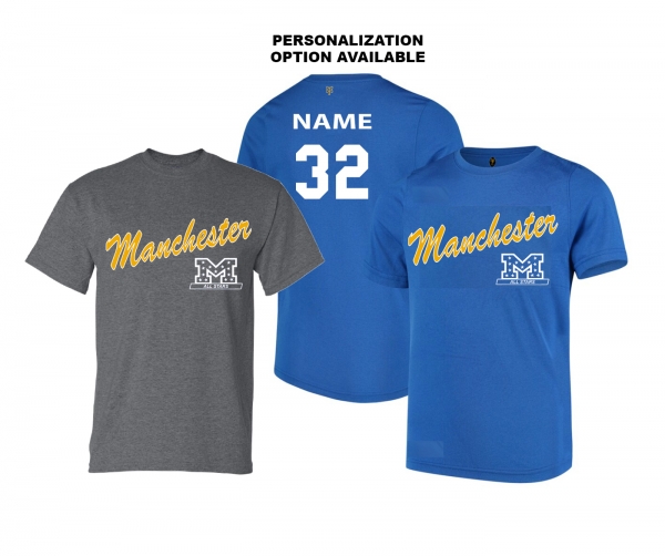 MANCHESTER LITTLE LEAGUE OFFICIAL ALL STAR PLAYER TEE'S by PACER