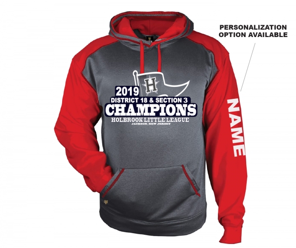 2019 HBLL DUAL CHAMPIONS PREMIUM FLEECE HOODIE by PACER