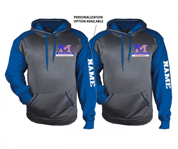 MLL STARS & STRIPES PREMIUM PERFORMANCE FLEECE PULL-OVER HOODIE by PACER