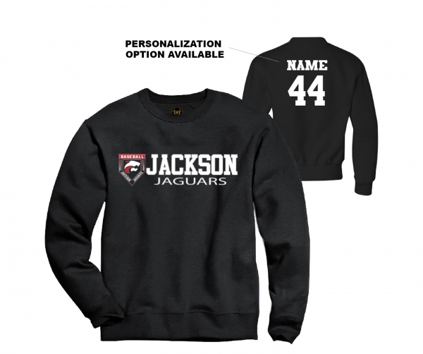 JMHS BASEBALL HORIZON WORDMARK FLEECE CREW by PACER