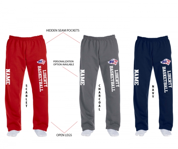 JLHS BASKETBALL OFFICIAL STARS & STRIPES FLEECE SWEATPANTS by PACER