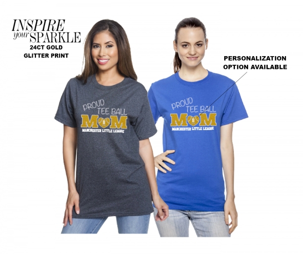 NEW!! 2020 PROUD MOM TEE-BALL GLITTER COLLECTION by PACER