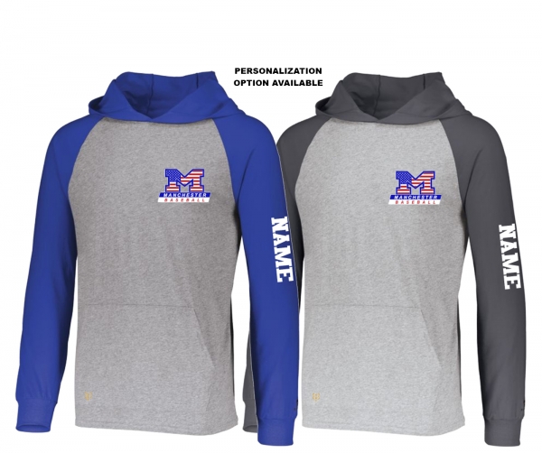 NEW!! MLL STARS & STRIPES LIGHTWEIGHT PULL-OVER HOODIE SHIRTS by PACER