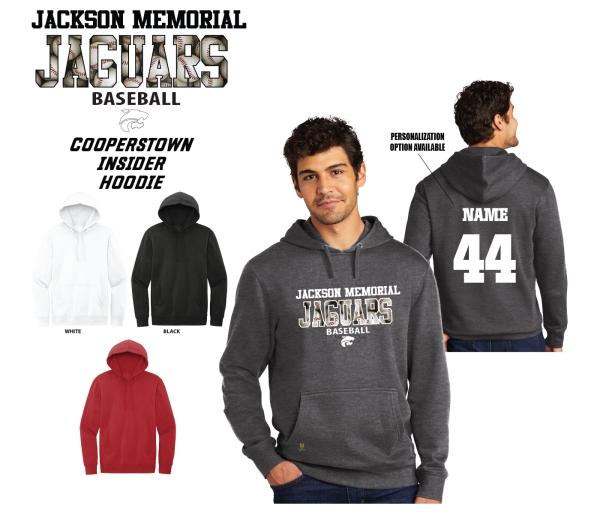 JMHS BASEBALL COOPERSTOWN INSIDER HOODIE COLLECTION by PACER