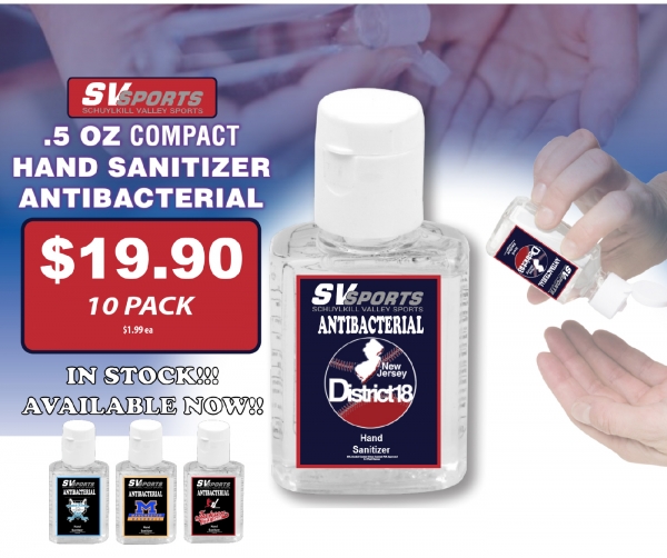 DISTRICT 18 PERSONAL SIZED HAND SANITIZER by SVSports